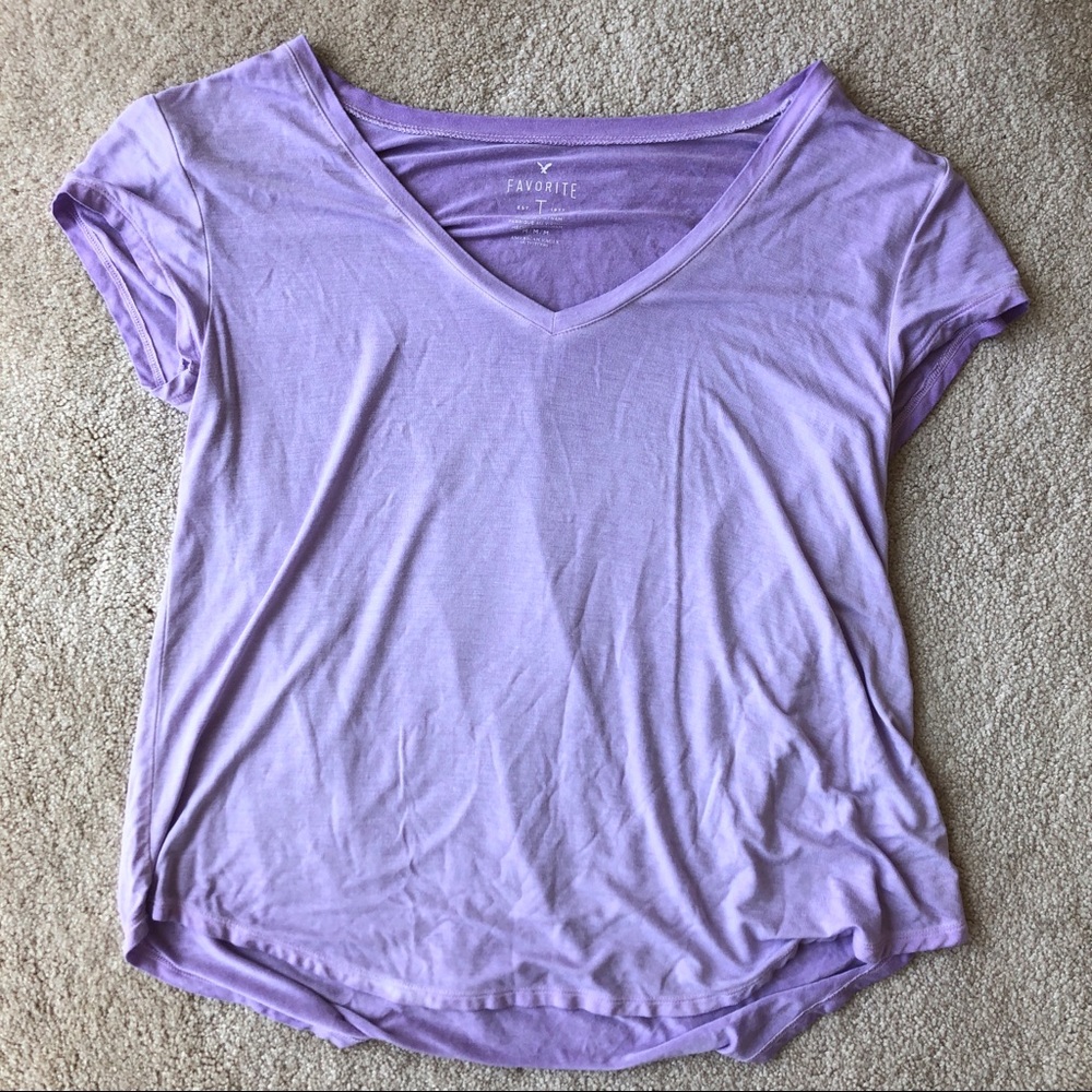 Basic Purple Tee - Picture 4 of 4